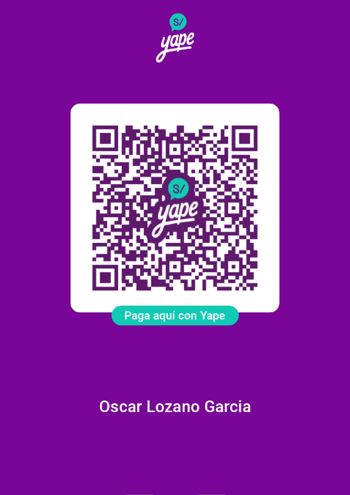 QR Yape de Gelatimalva